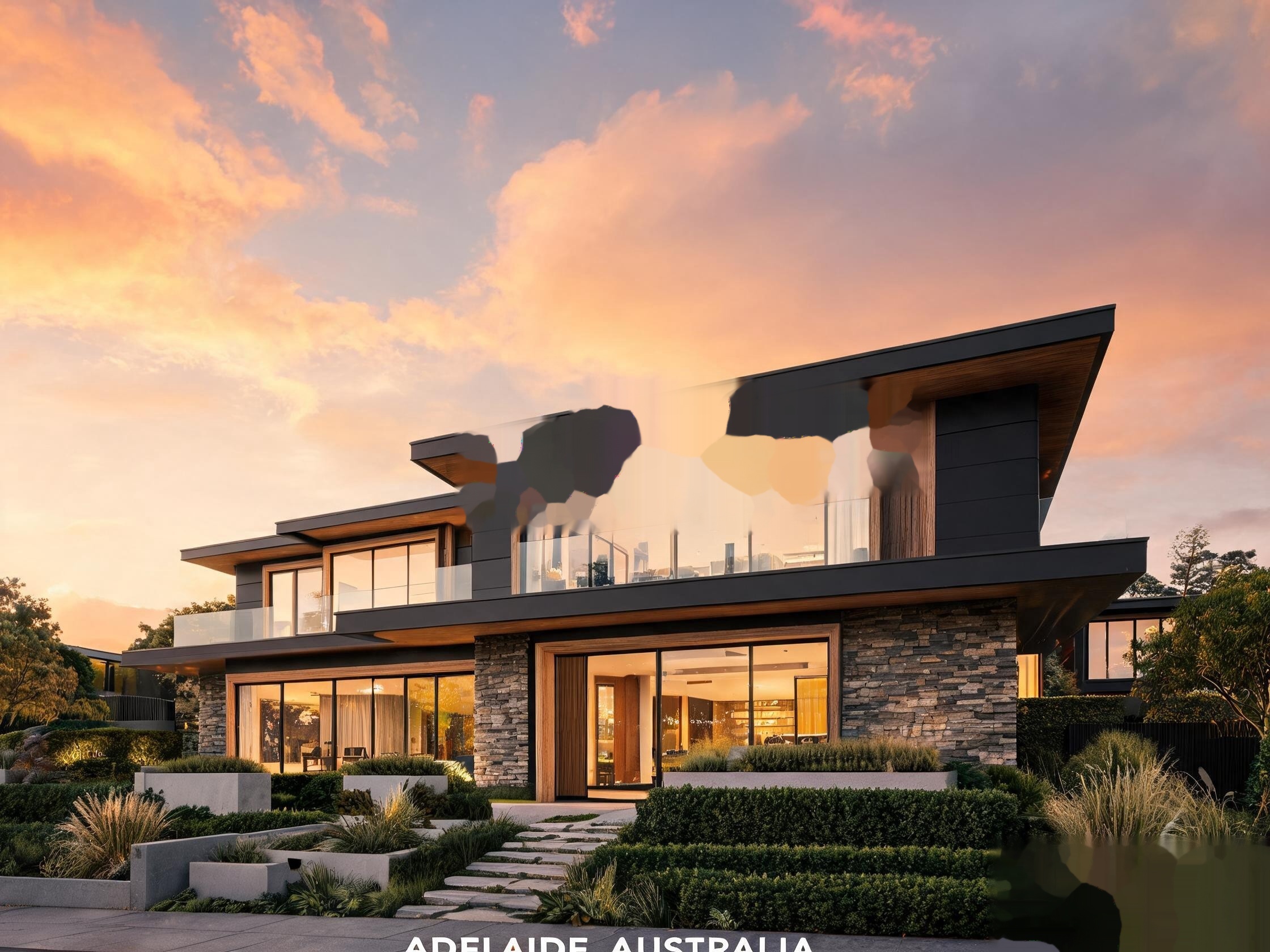 Modern luxury custom home in Adelaide