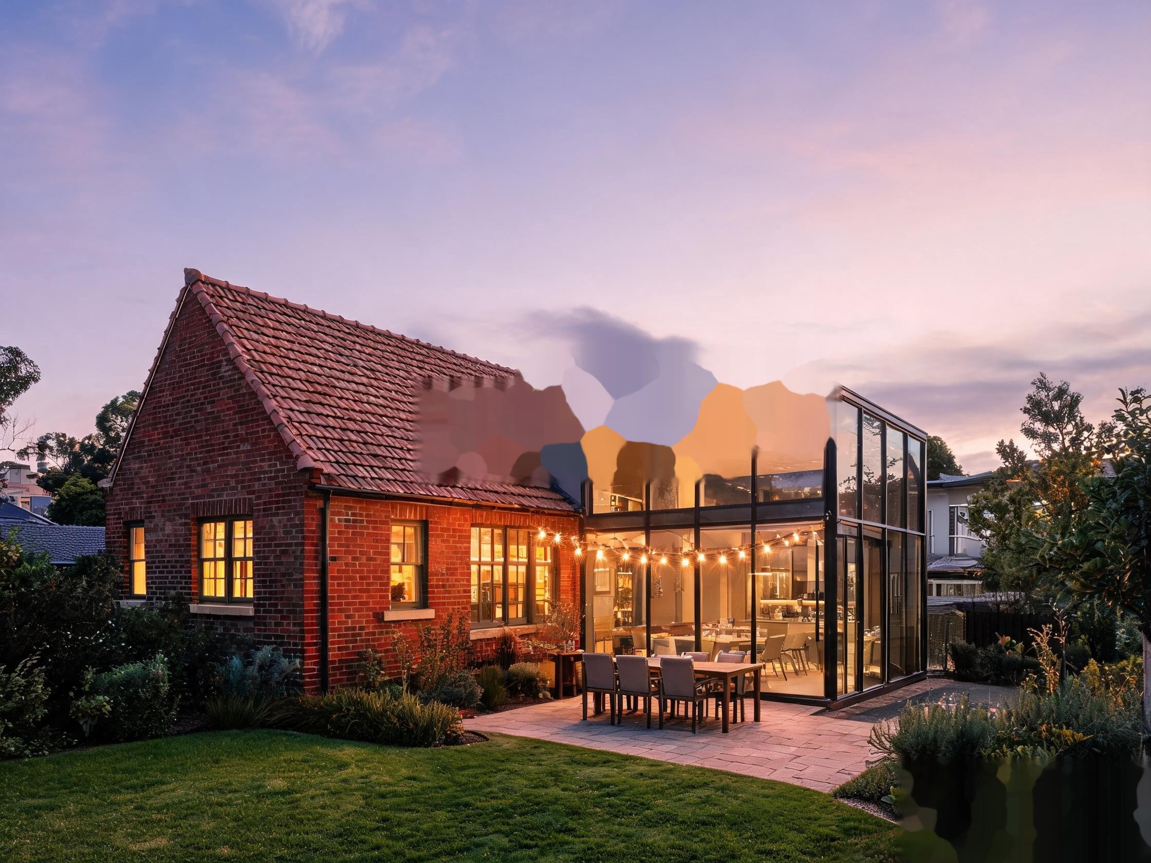 Modern rear extension in Goodwood