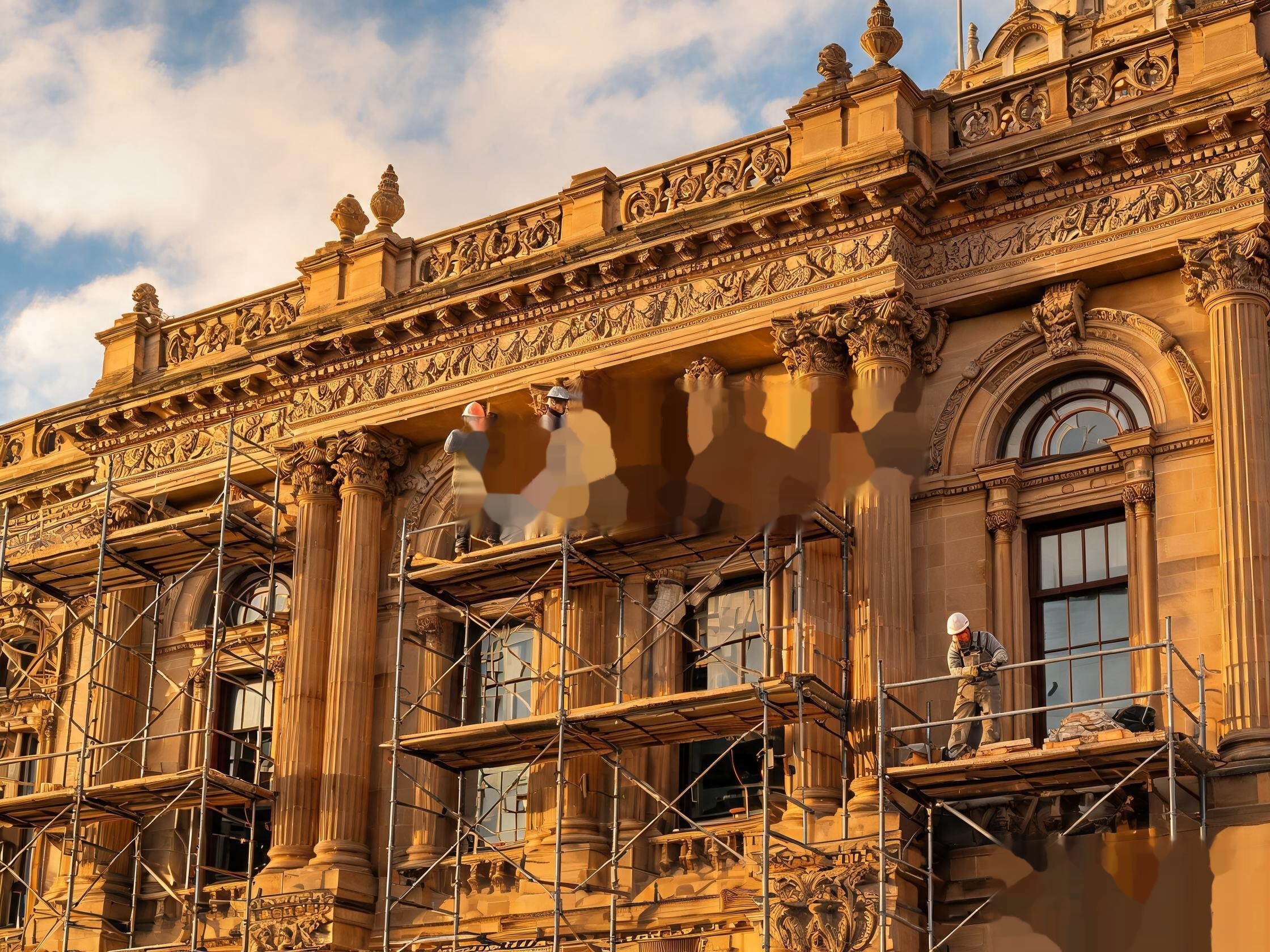 Heritage building restoration in Adelaide